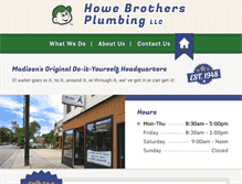 Tablet Screenshot of howebrothers.com